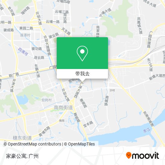 家豪公寓地图