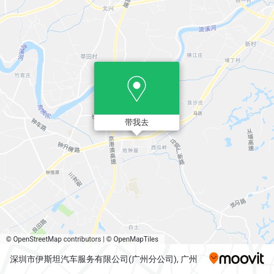 深圳市伊斯坦汽车服务有限公司(广州分公司)地图