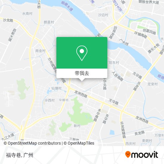 福寺巷地图