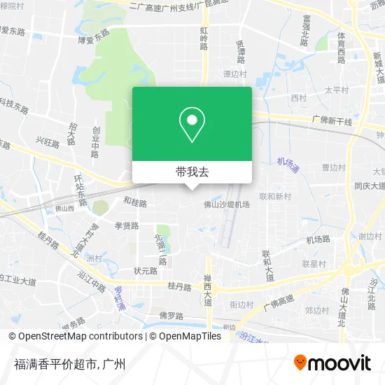 福满香平价超市地图