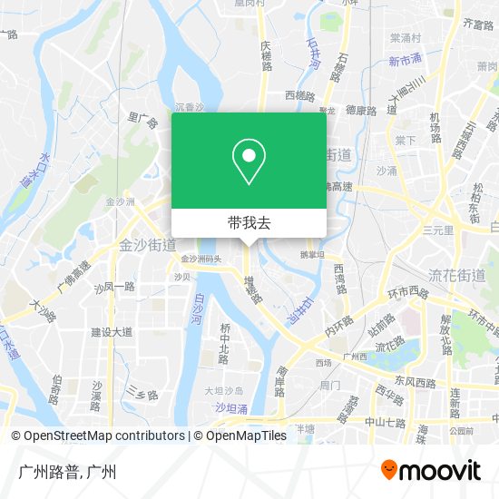 广州路普地图