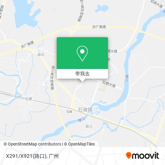 X291/X921(路口)地图