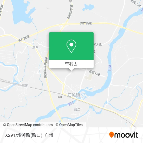 X291/增滩路(路口)地图