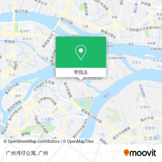广州湾仔公寓地图