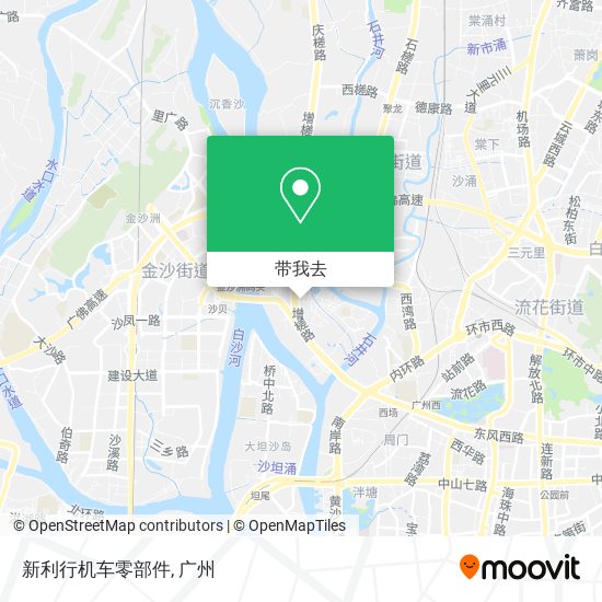 新利行机车零部件地图