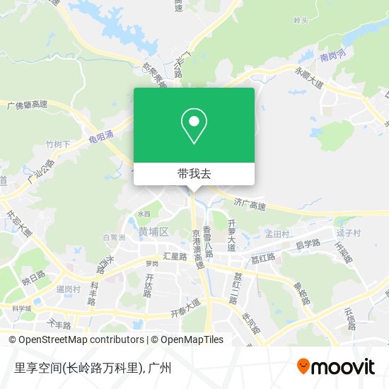 里享空间(长岭路万科里)地图