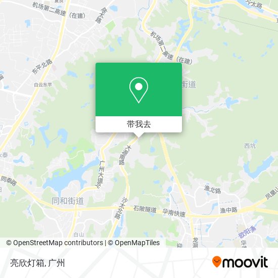 亮欣灯箱地图
