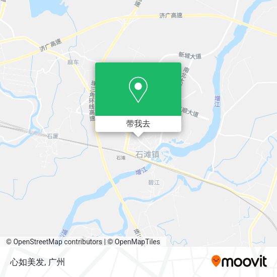 心如美发地图