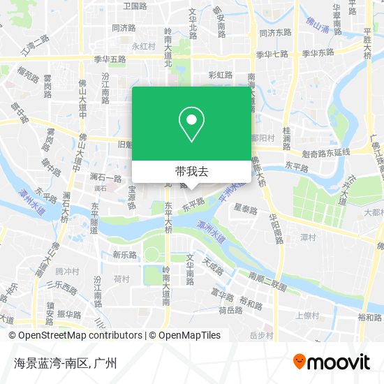 海景蓝湾-南区地图