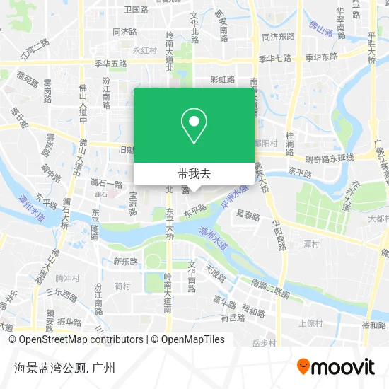 海景蓝湾公厕地图
