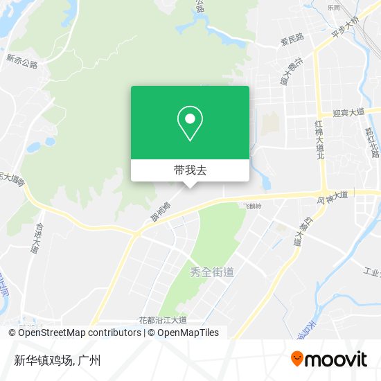 新华镇鸡场地图