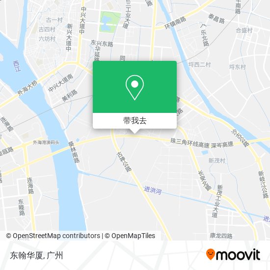 东翰华厦地图