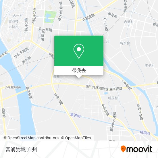富润赞城地图