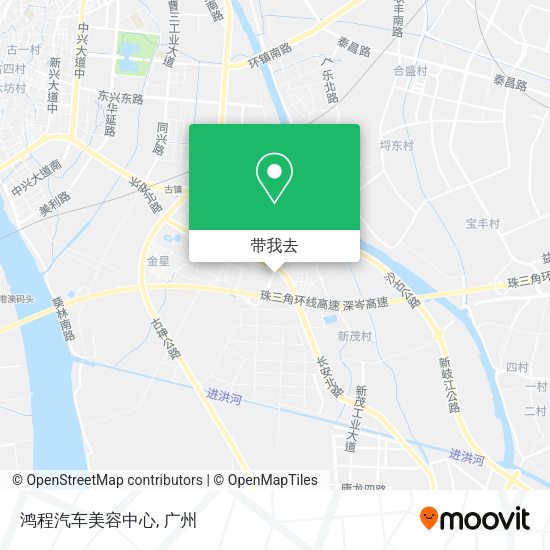 鸿程汽车美容中心地图