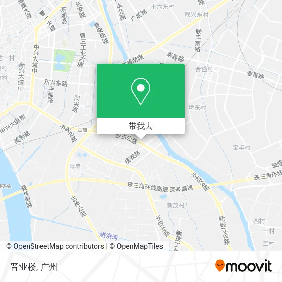 晋业楼地图