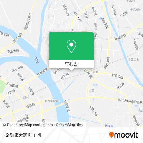 金御康大药房地图