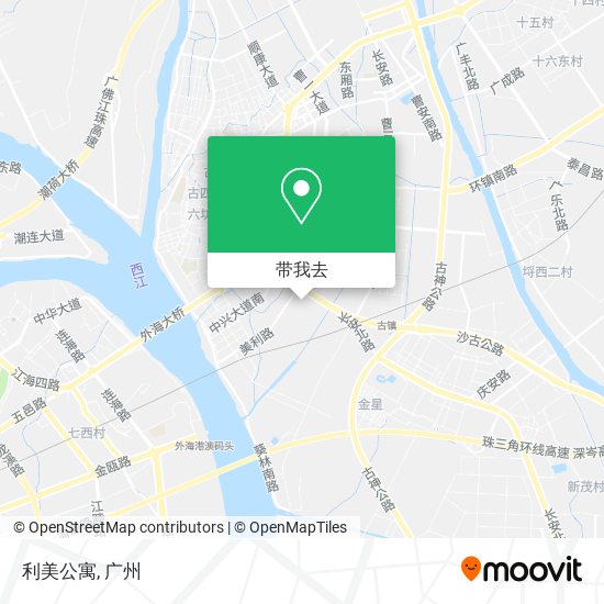 利美公寓地图