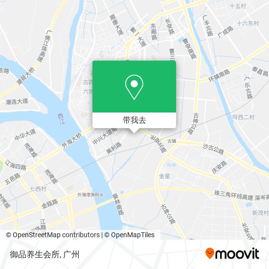 御品养生会所地图