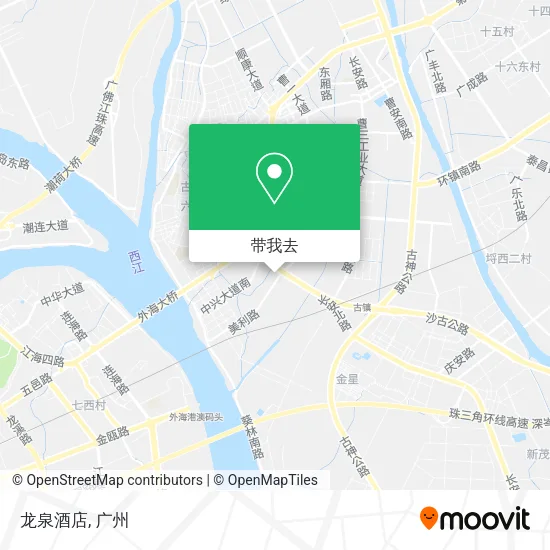 龙泉酒店地图