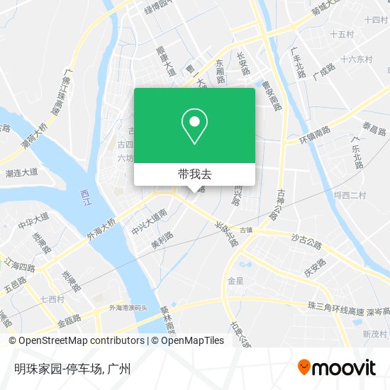 明珠家园-停车场地图