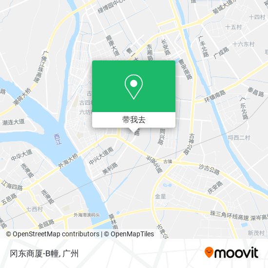 冈东商厦-B幢地图