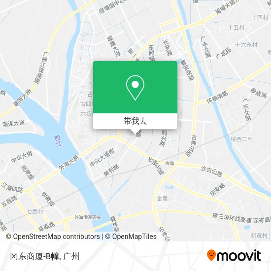 冈东商厦-B幢地图