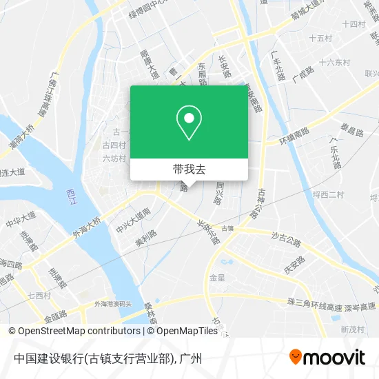 中国建设银行(古镇支行营业部)地图