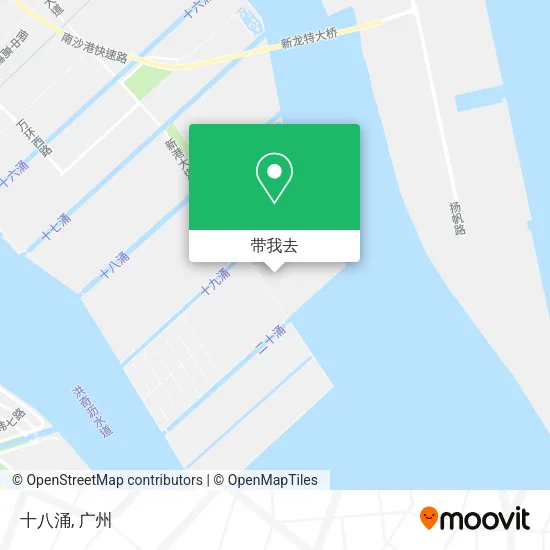 十八涌地图