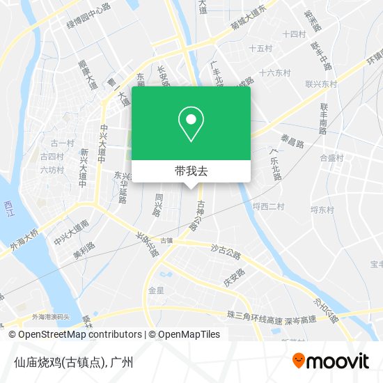 仙庙烧鸡(古镇点)地图