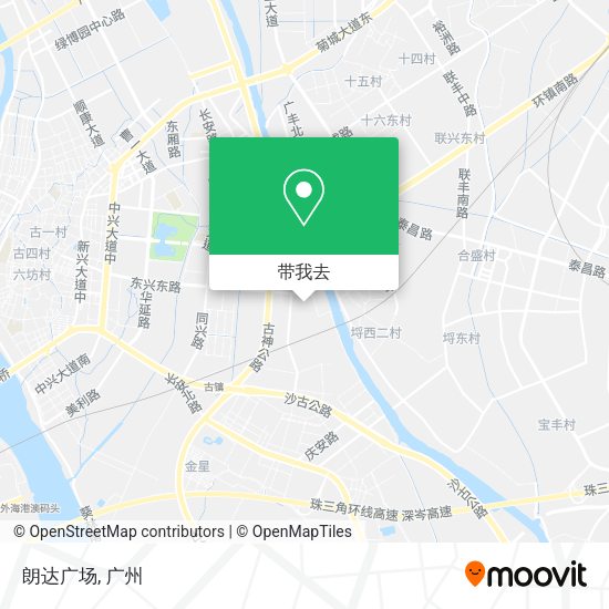 朗达广场地图