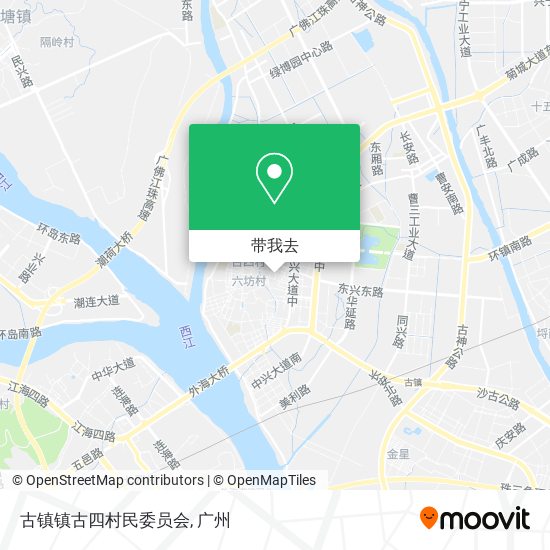 古镇镇古四村民委员会地图