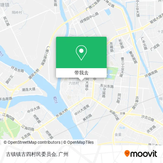古镇镇古四村民委员会地图
