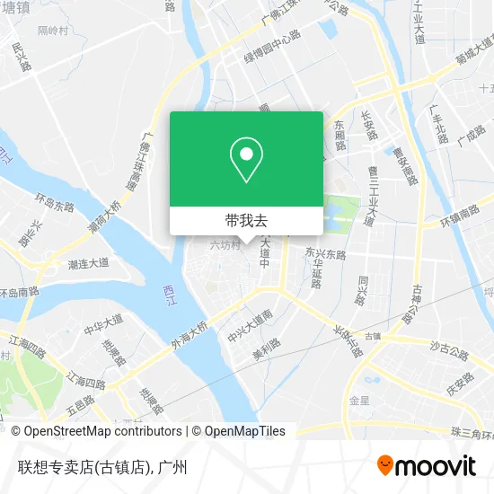 联想专卖店(古镇店)地图