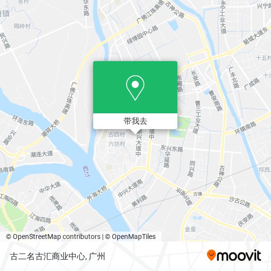 古二名古汇商业中心地图