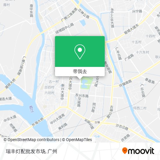 瑞丰灯配批发市场地图