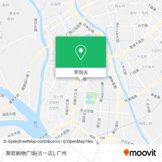 聚群购物广场(古一店)地图