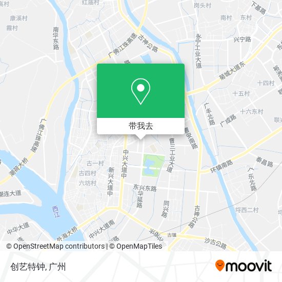 创艺特钟地图
