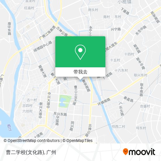 曹二学校(文化路)地图