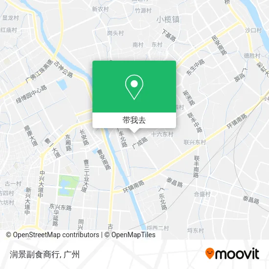润景副食商行地图