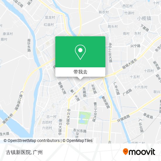 古镇新医院地图
