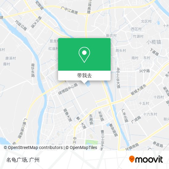 名龟广场地图