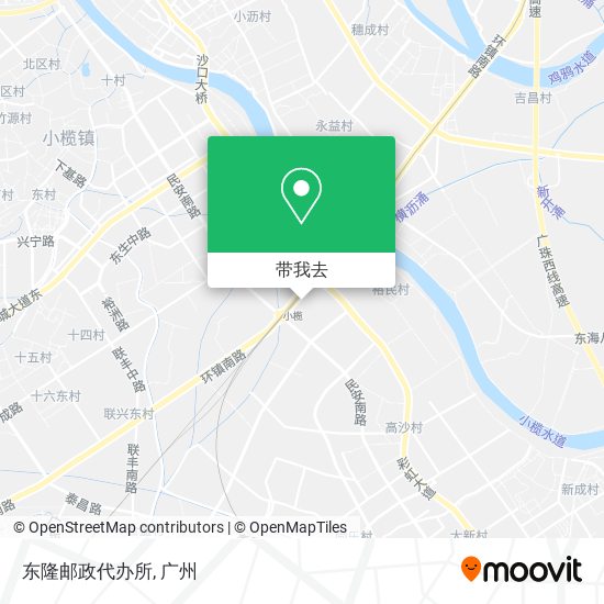 东隆邮政代办所地图