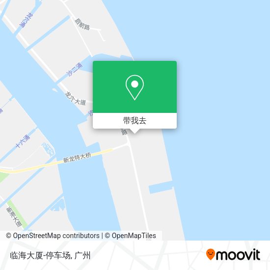 临海大厦-停车场地图