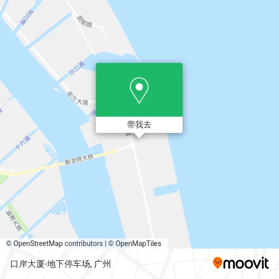 口岸大厦-地下停车场地图