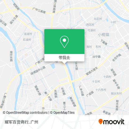 耀军百货商行地图