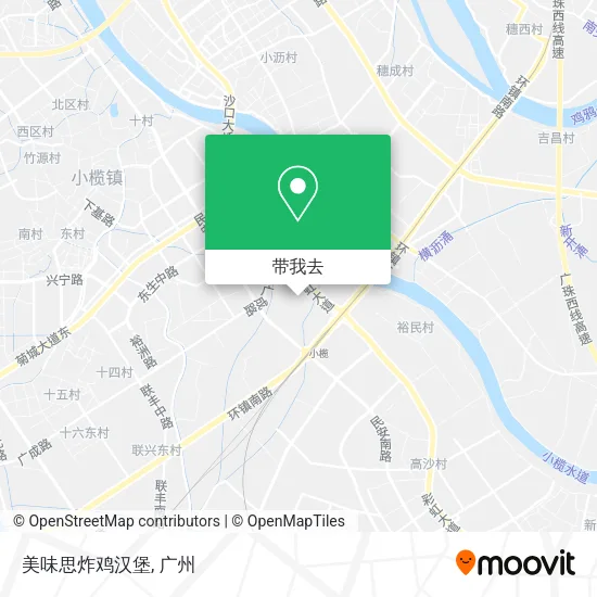 美味思炸鸡汉堡地图