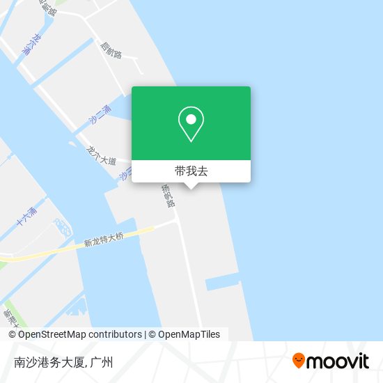 南沙港务大厦地图