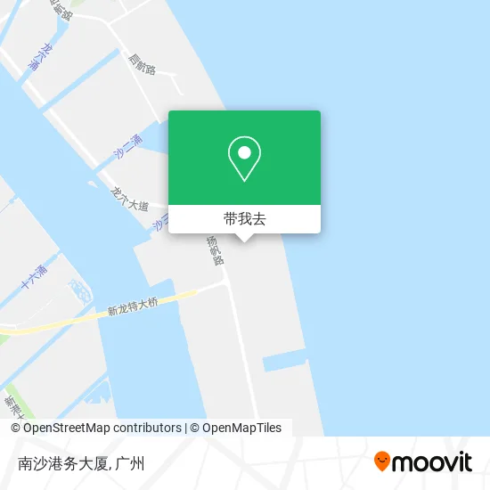 南沙港务大厦地图