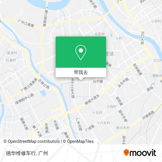 德华维修车行地图