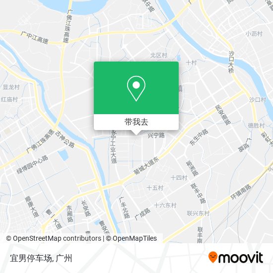 宜男停车场地图